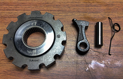 Ford C6 Automatic Transmission Park Pawl and Gear Assembly
