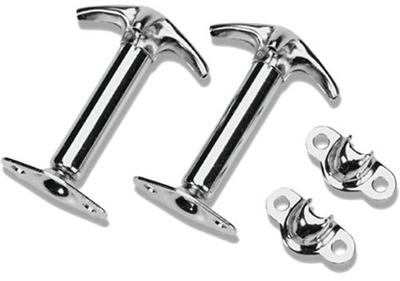 Hood latch-lock for Jeep and Willys