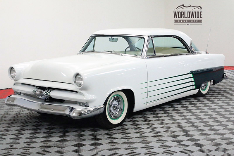 While a lead sled usually refers to a car like the 1950 Mercury coupe at the top of this post, but the category can be expanded to include this 1953 Ford Crown Victoria.