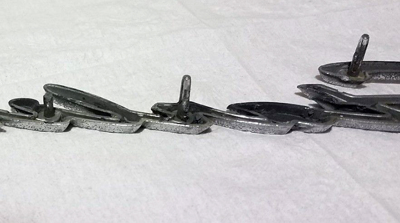 Back of script emblem for 1960 Ford Starliner