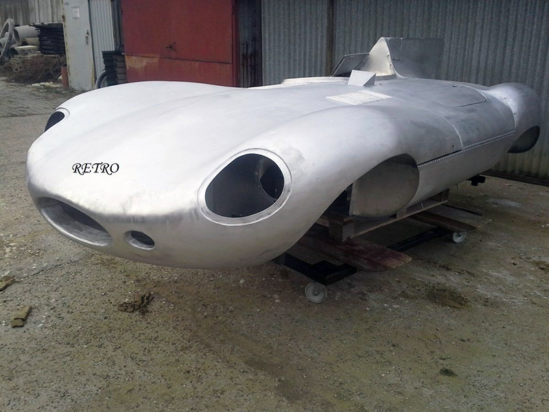 An Aluminum Body To Build An Iconic Jaguar D Type Ebay Motors Blog