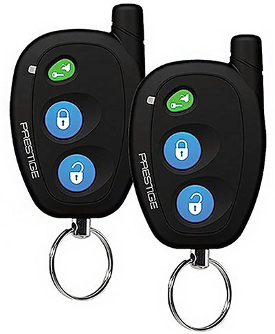 A basic keyless entry system will lock and unlock your ride.