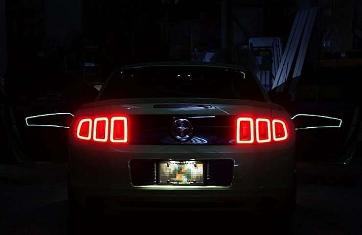 Ford Mustang taillights