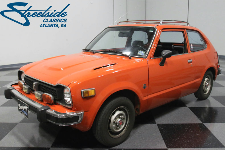 This is as nice a 1976 Honda Civic as you’re likely to find. 