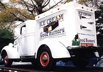 The 1938 Chevrolet Good Humor truck in the Smithsonian's collection