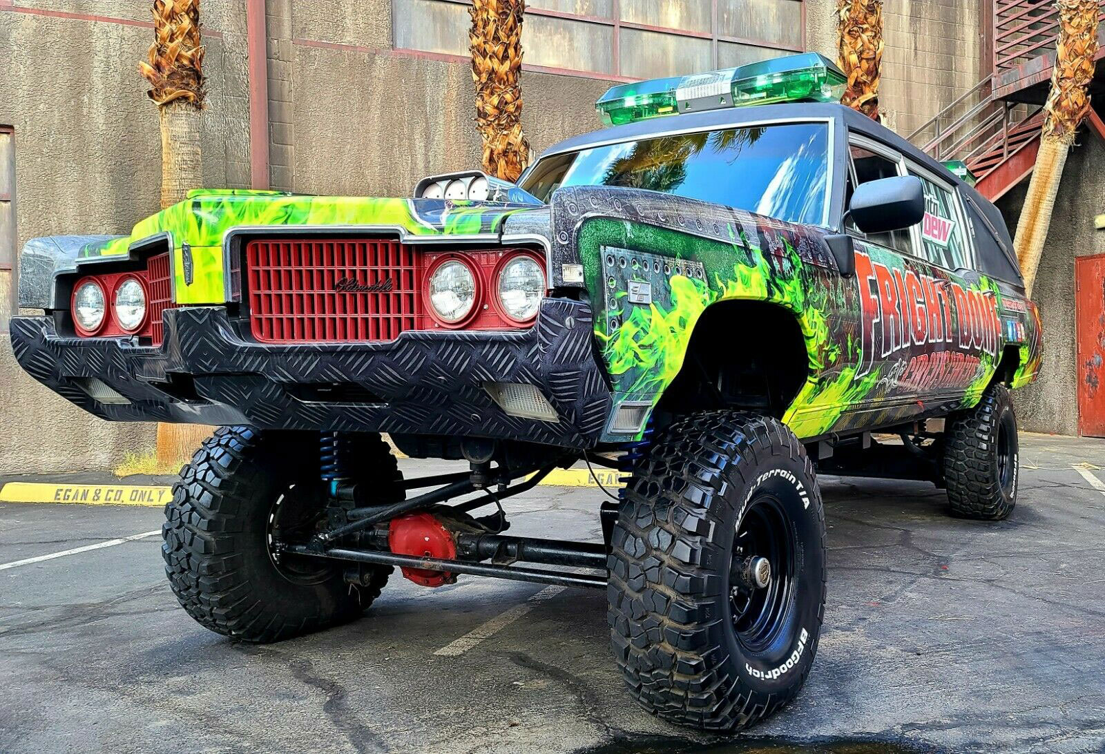 Lifted Hearse Cadillac Brougham on K10 Truck Base eBay Motors Blog