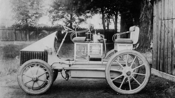 The world’s first functional hybrid vehicle