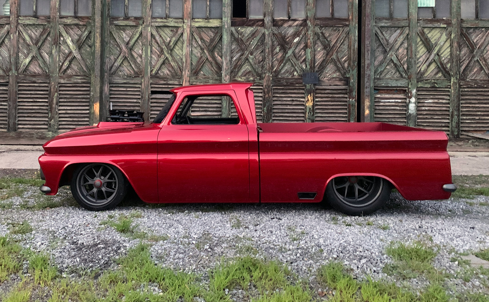 Pennsylvania-based Mark Gaimbalvo snagged the truck prize his 1965 Chevy C-10