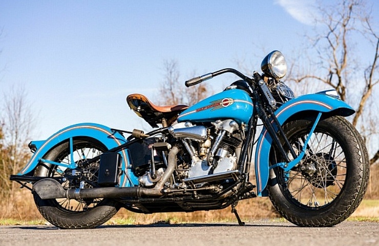 1938 Harley Knucklehead for Sale Is Museum Quality - eBay Motors Blog