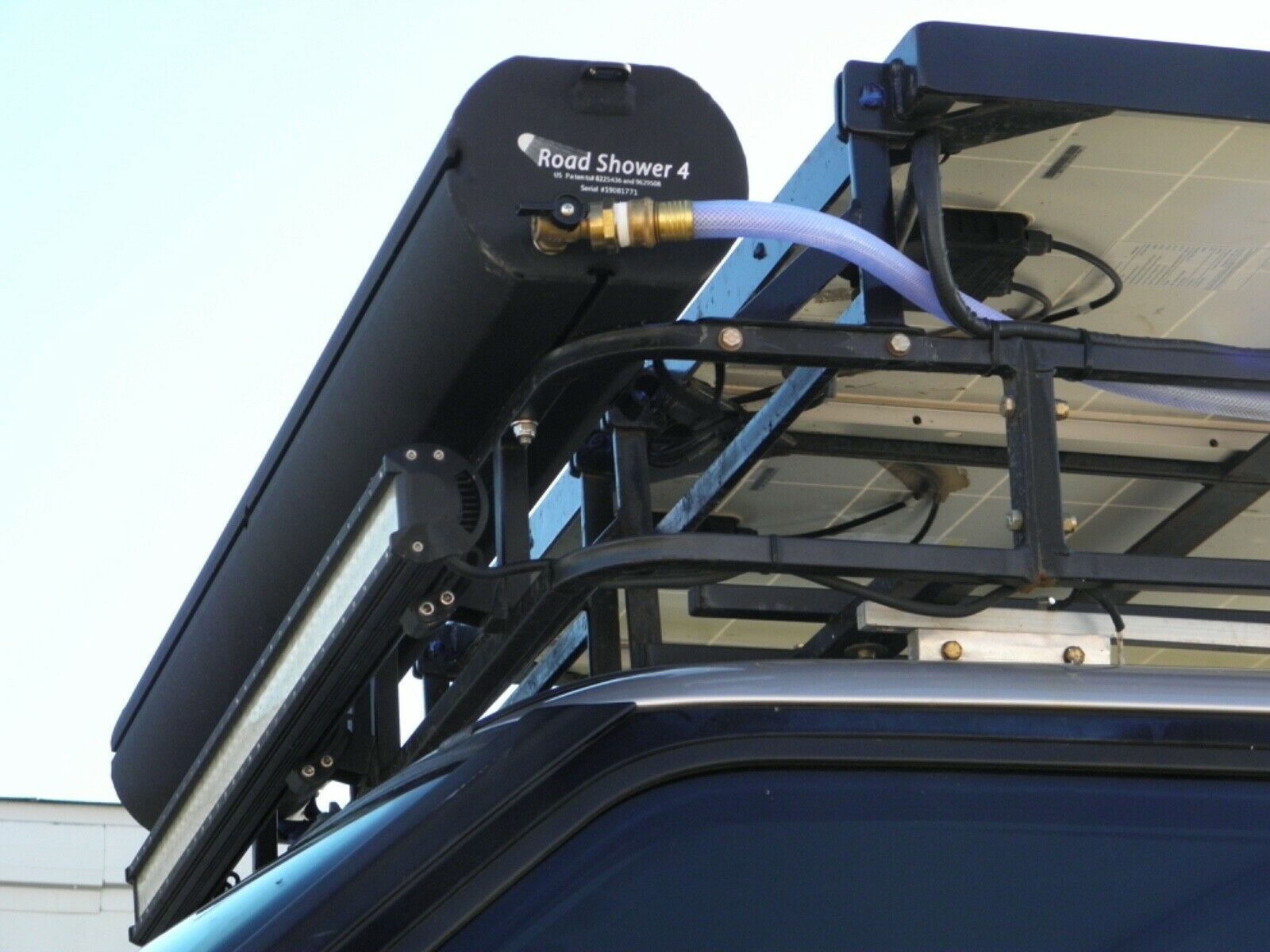 Camper van conversions can benefit from a roof-mounted shower