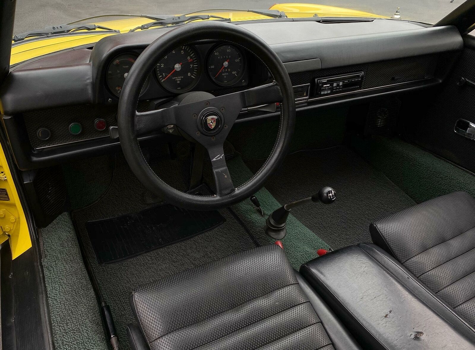 1970 Porsche 914/6 interior