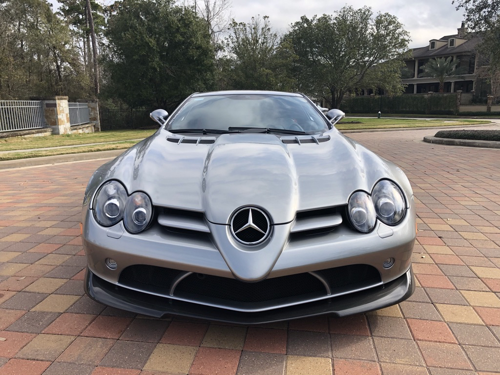 The Mercedes-Benz SLR McLaren was produced from 2003 to 2010. Only about 2,200 were built.