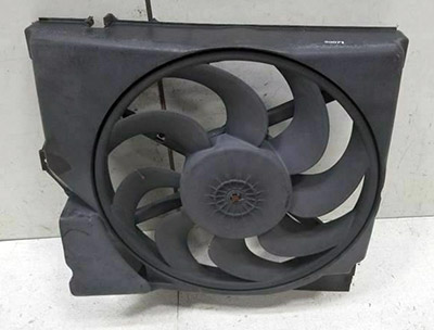 This is a typical radiator fan and shroud combination.