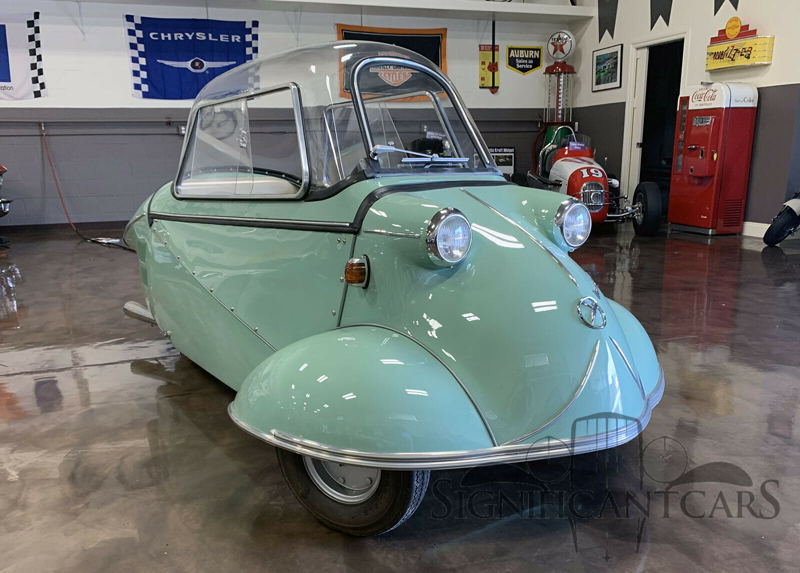 1955 Messerschmitt KR 175 Rare Bubble Car Is Restored to