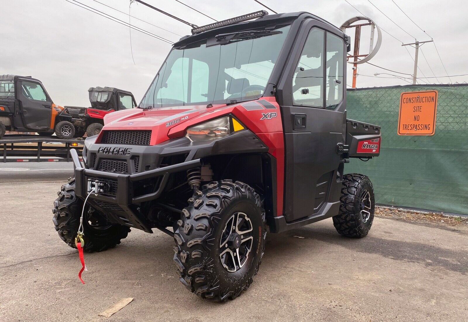 The 2016 Polaris Ranger XP900. Notice the four wheels. The company has sold a million of these utility vehicles.