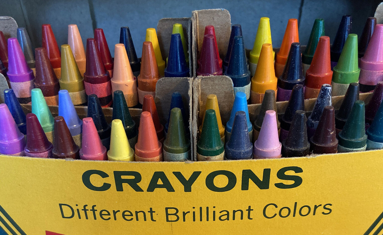 Have ever gotten a whiff of Crayola? It could simply be European adhesives.