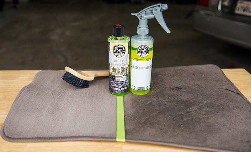 Get busy with an upholstery cleaning kit.