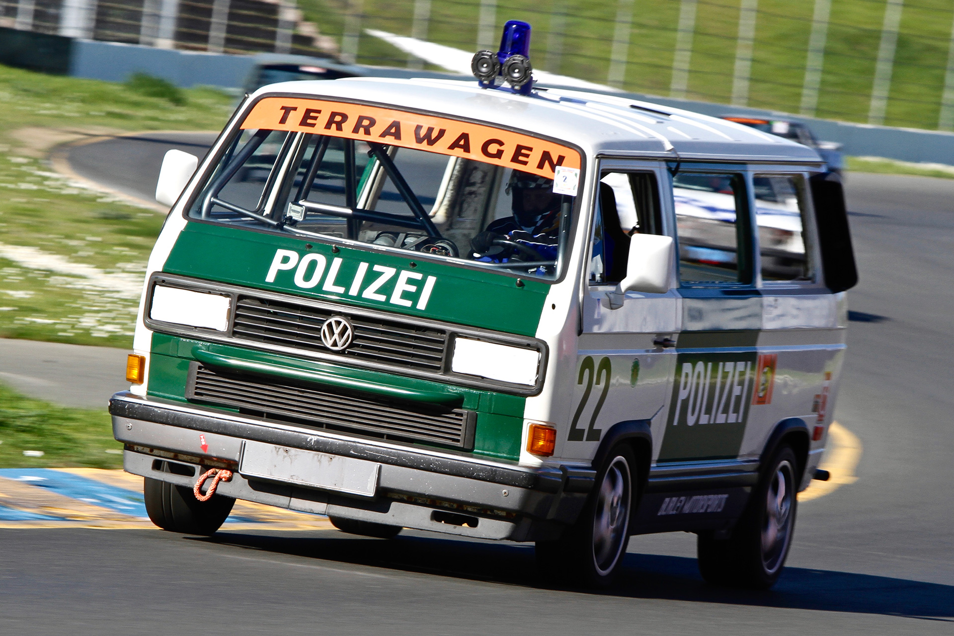 Racing Vanagon (one of several, amazingly enough)