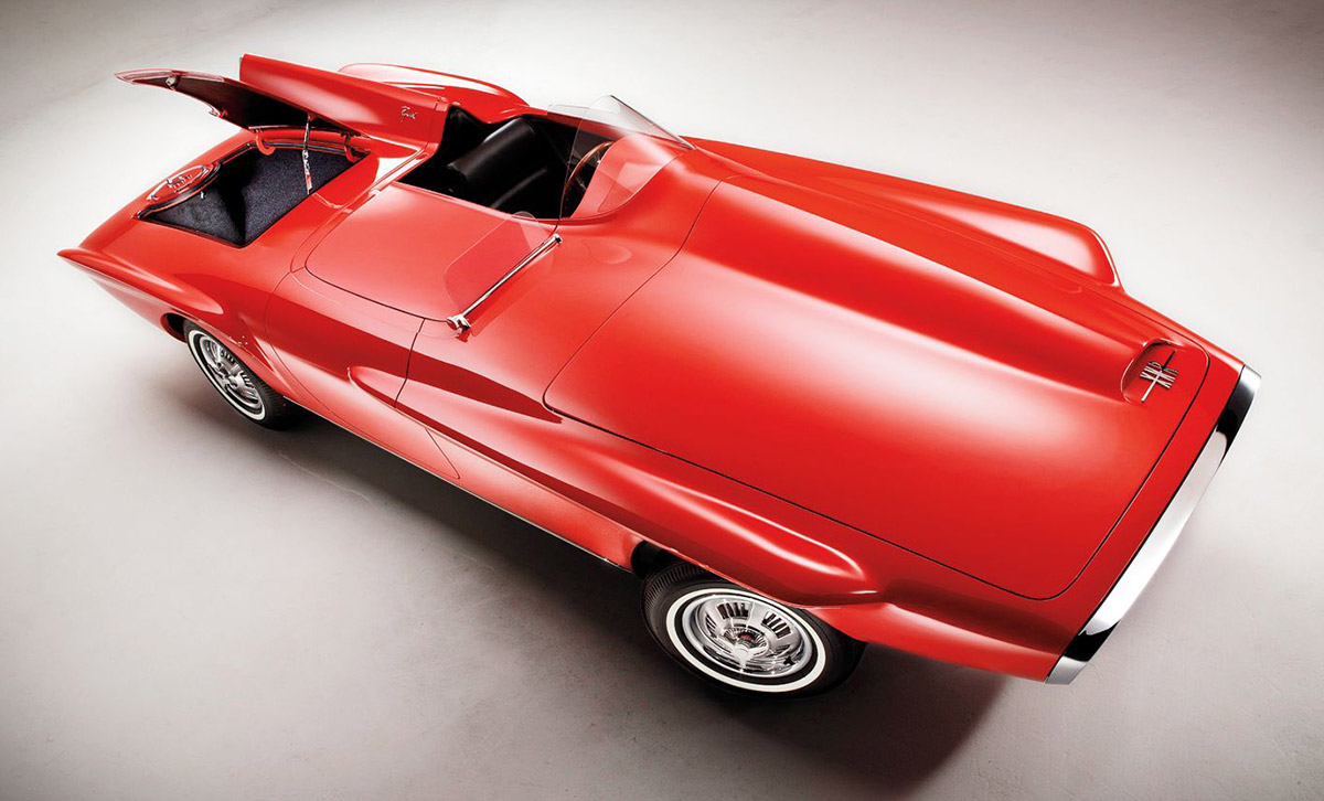 Virgil Exner's 1960 Plymouth XNR concept car