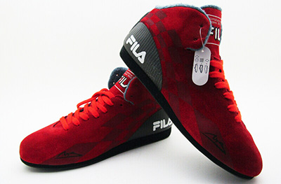 Michael Schumacher FILA racing boots