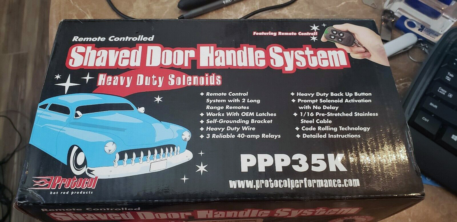 Protocol Hot Rod Products made this well-equipped kit. 
