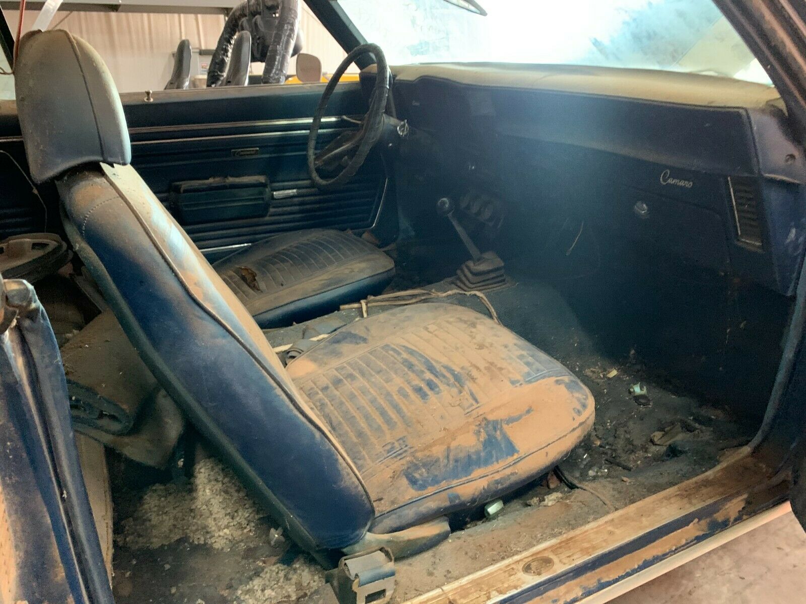 You never know what might be living in a barn find's interior.
