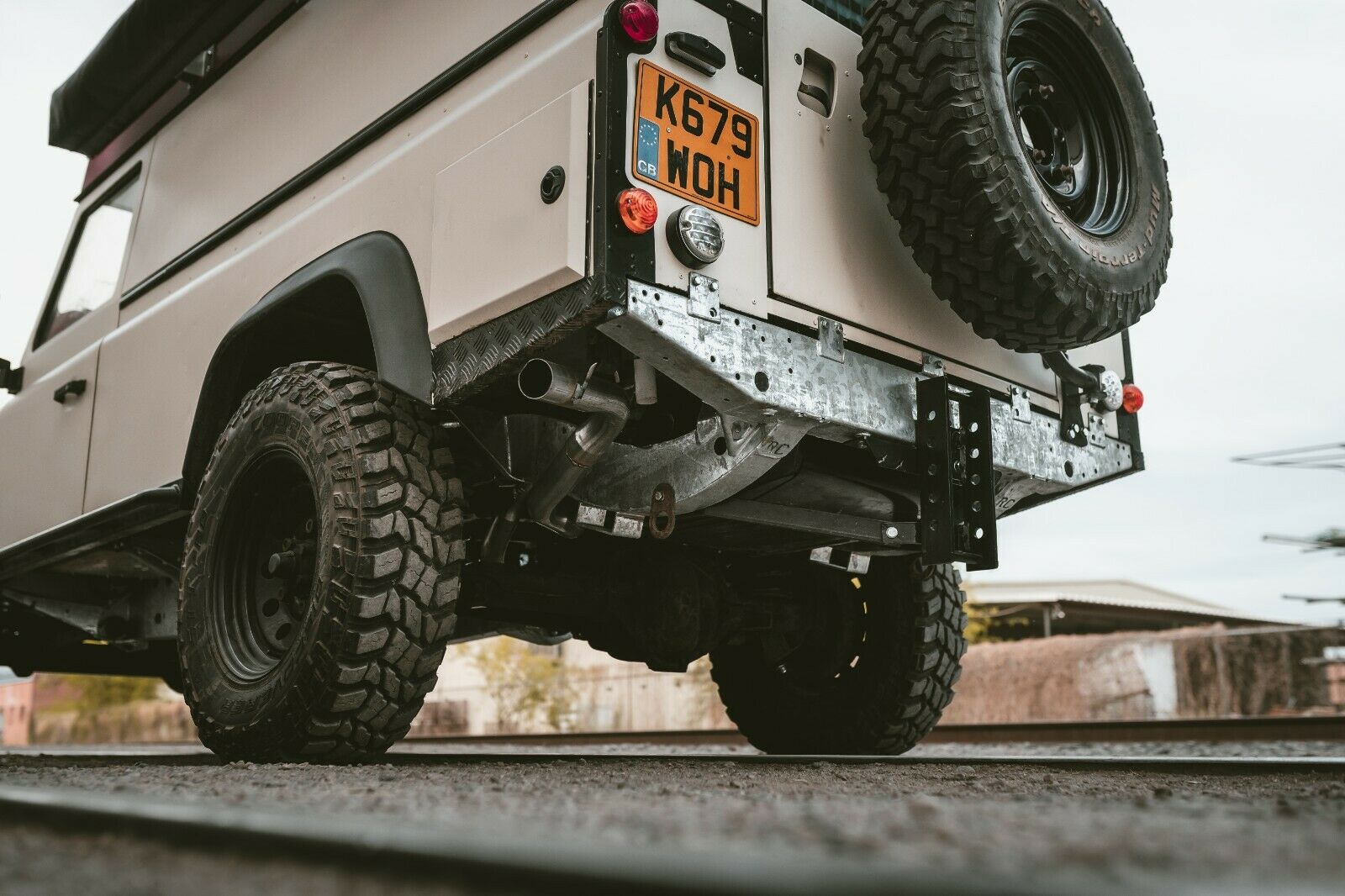 One of a Kind 1992 Land Rover Camper Has Giant Awning eBay
