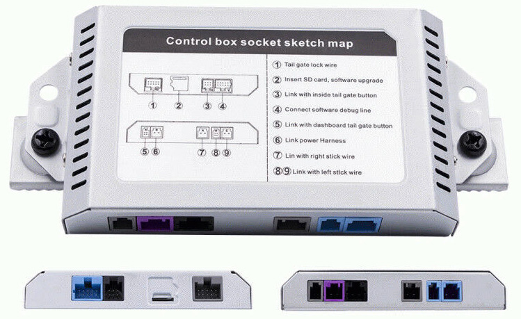 Most kits have a control module to connect the various pieces.
