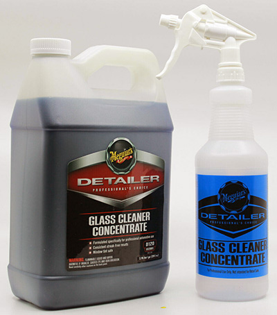 Start by cleaning around the drain holes with a good automotive glass cleaner.