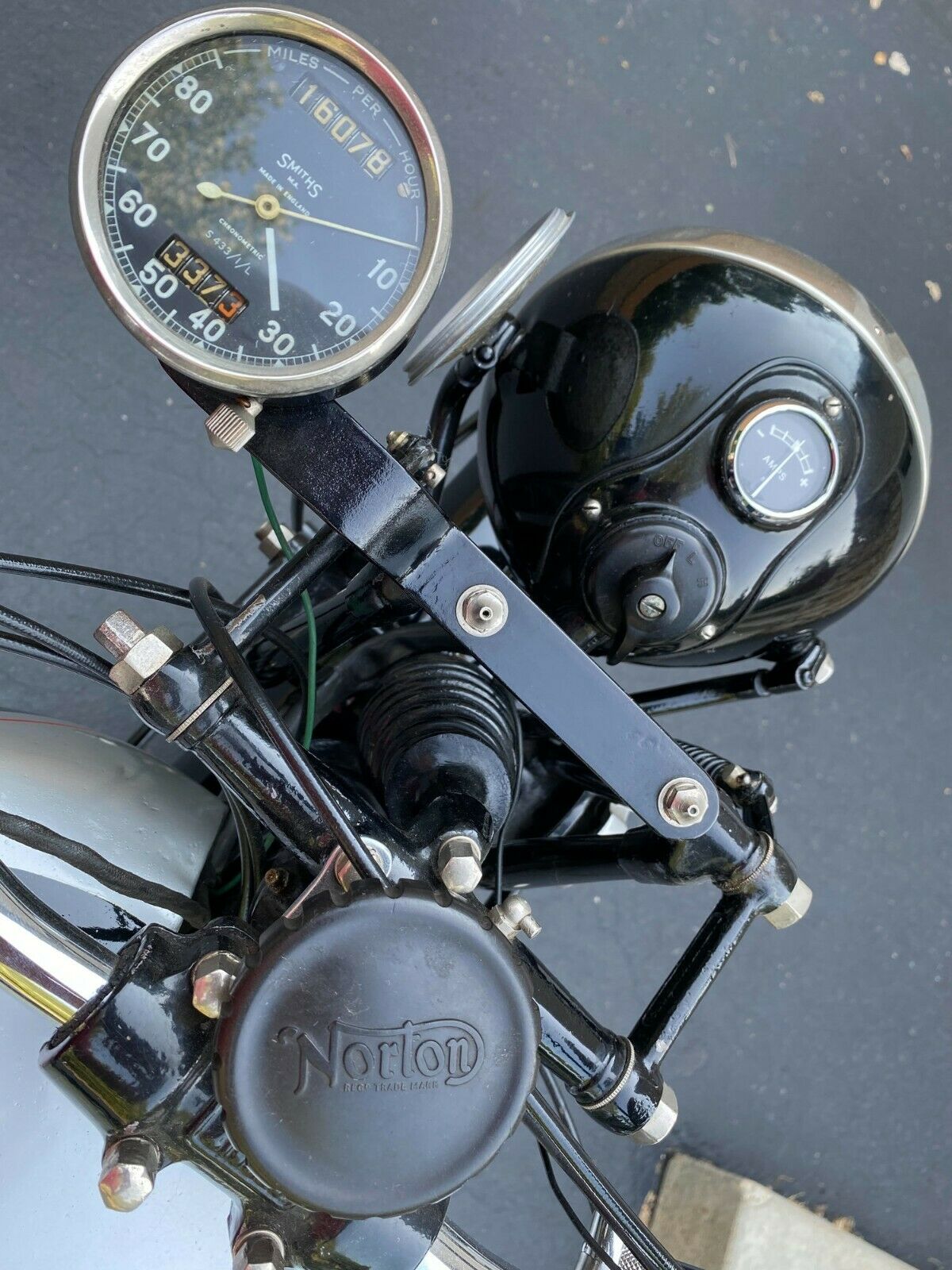 A 37 Norton Model 50 from Famed English Motorcycle Museum eBay