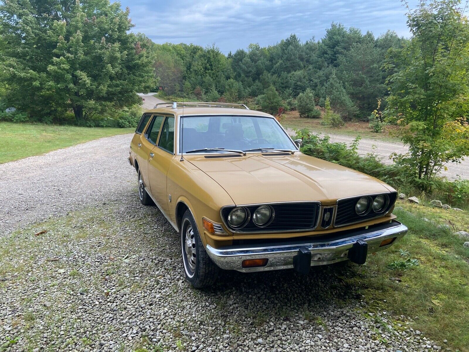 A Rare 1974 Toyota Corona Mark II Wagon is Back on the Road eBay