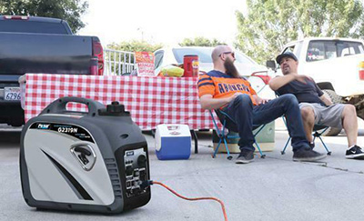 Pulsar's popular PG2000IS portable generator puts out 1,800 running watts.