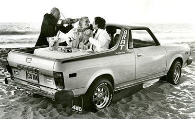 Subaru Brat ad photo