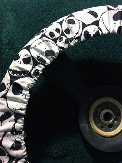 Nightmare Before Christmas steering wheel cover