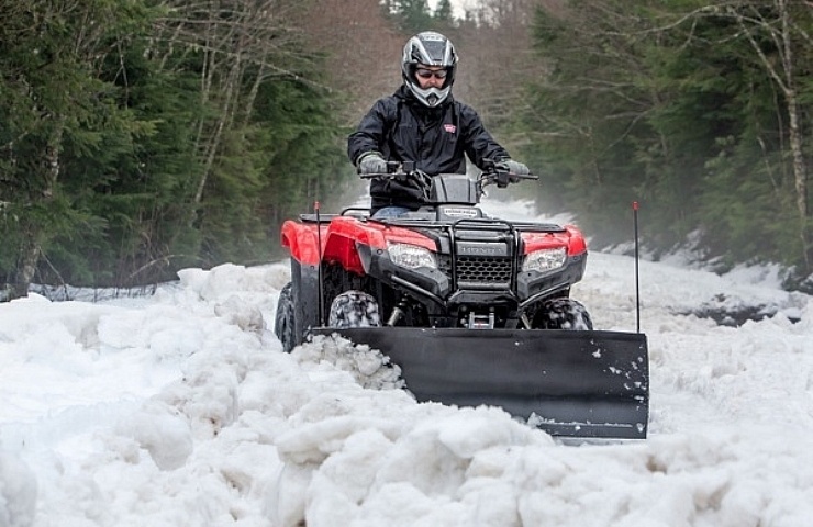 Moose ATV Electric Plow Lift Kit