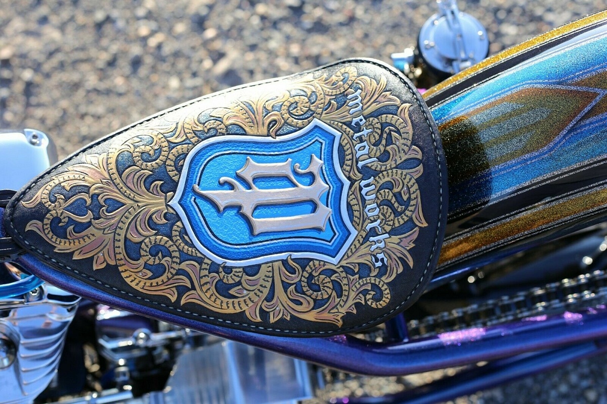 The Incredible 2022 Custom Color-Shifting Chameleon Motorcycle - eBay ...