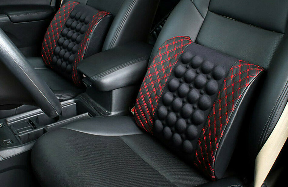 Zone Tech Cooling Car Seat Cushion Black 12V Automotive Massager Car Seat  Cooler Pad Air Conditioned Seat Cover. Perfect for summer Road Trips