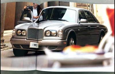 2000 Bently Arnage sales brochure