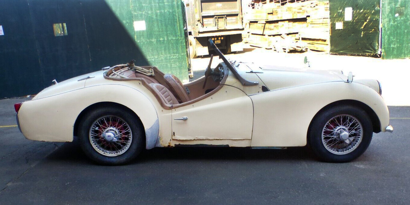 1958 Triumph TR3 project car for sale on eBay