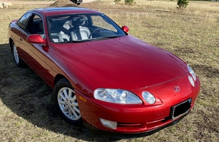1992 Lexus SC400 3/4 front profile