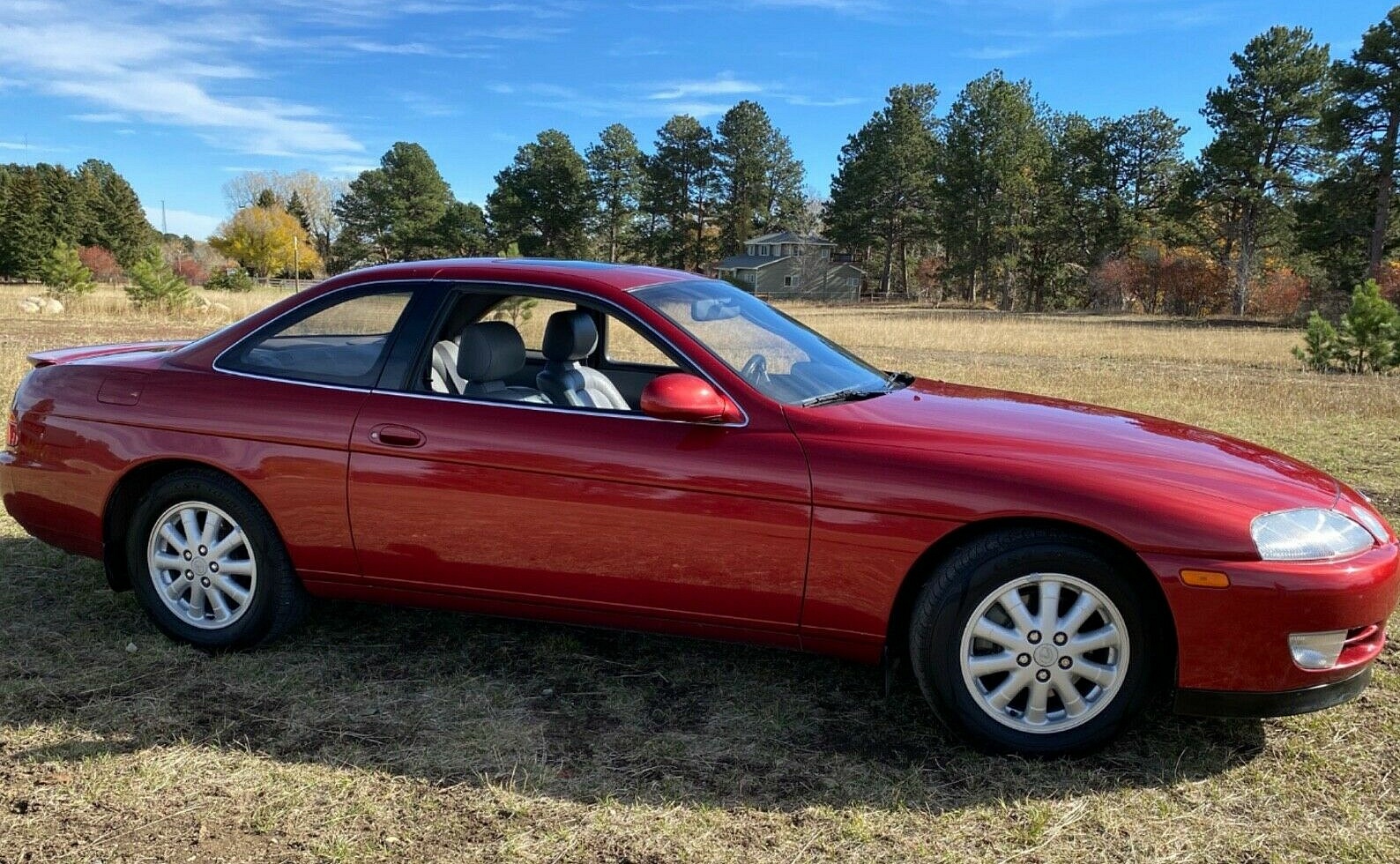 1992 Lexus SC400 3/4 side profile