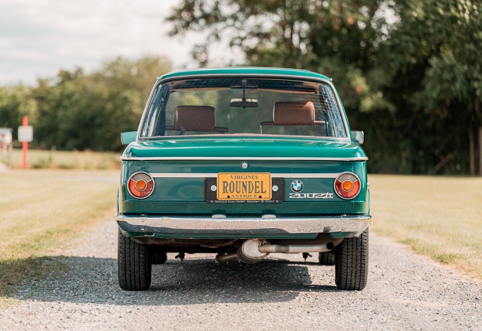 BMW 2002 ti tail