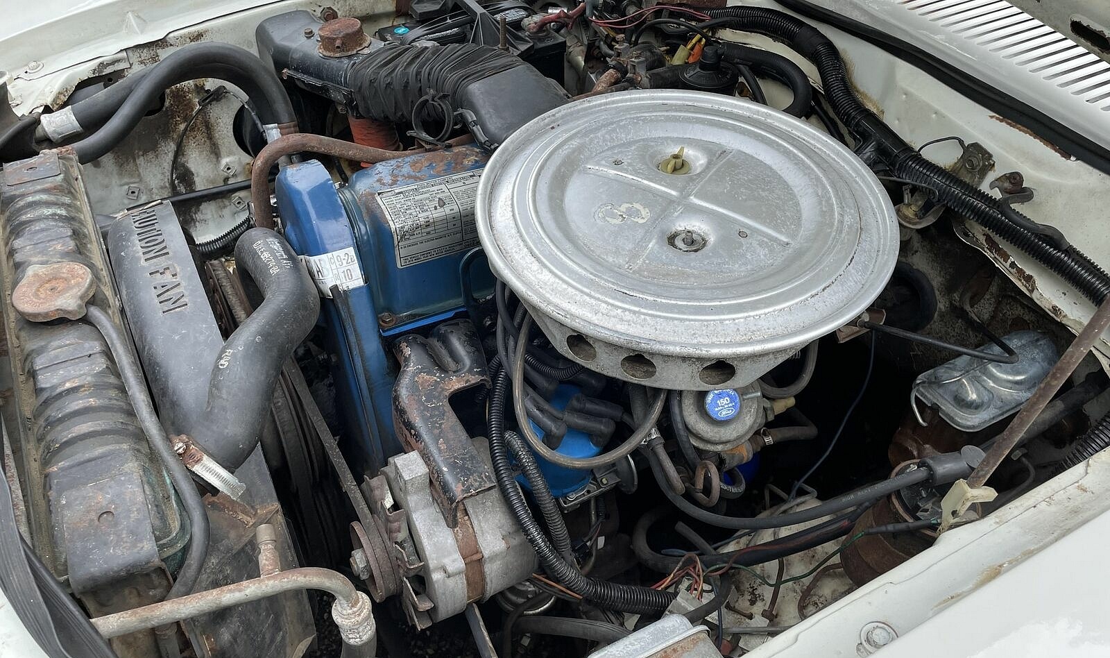 Ford Pinto Cruising Wagon 2.3L inline four-cylinder engine