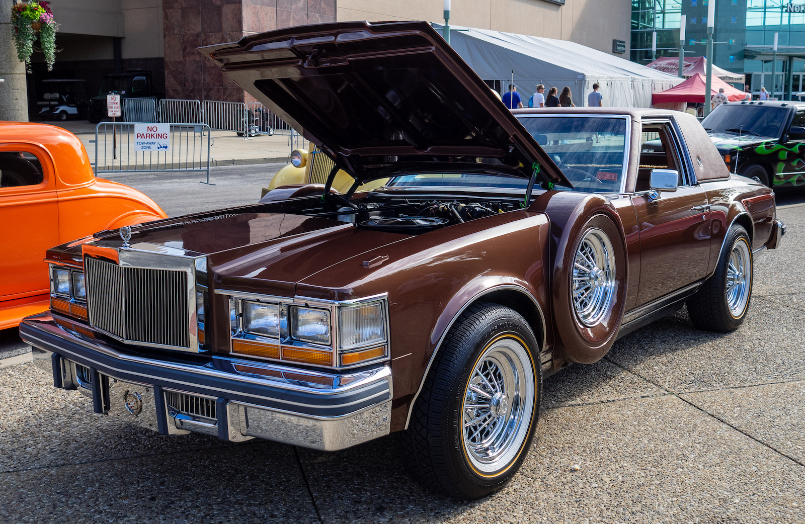 1978 Cadillac Seville Opera Coupe front left profile