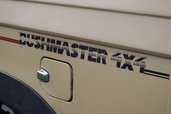 Bushmaster 4X4 quarter panel graphics