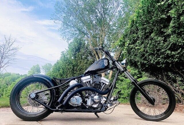 Two West Coast Choppers Custom Harley-Davidsons