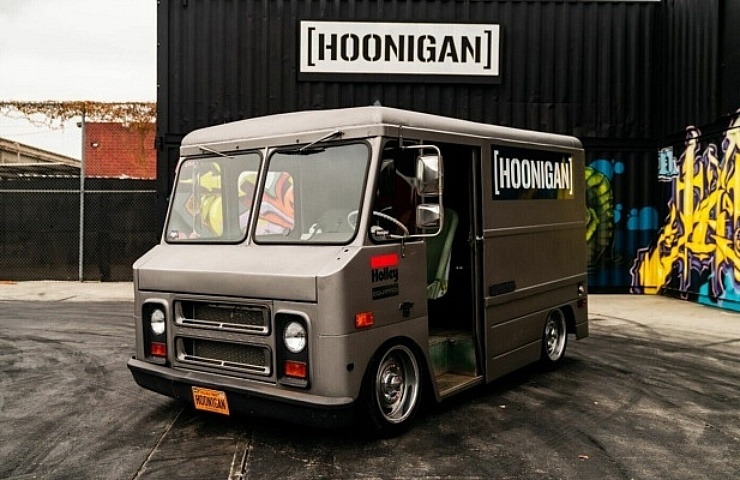 Ken Block's Hoonigan Chevrolet P10 step van auctioned at SEMA