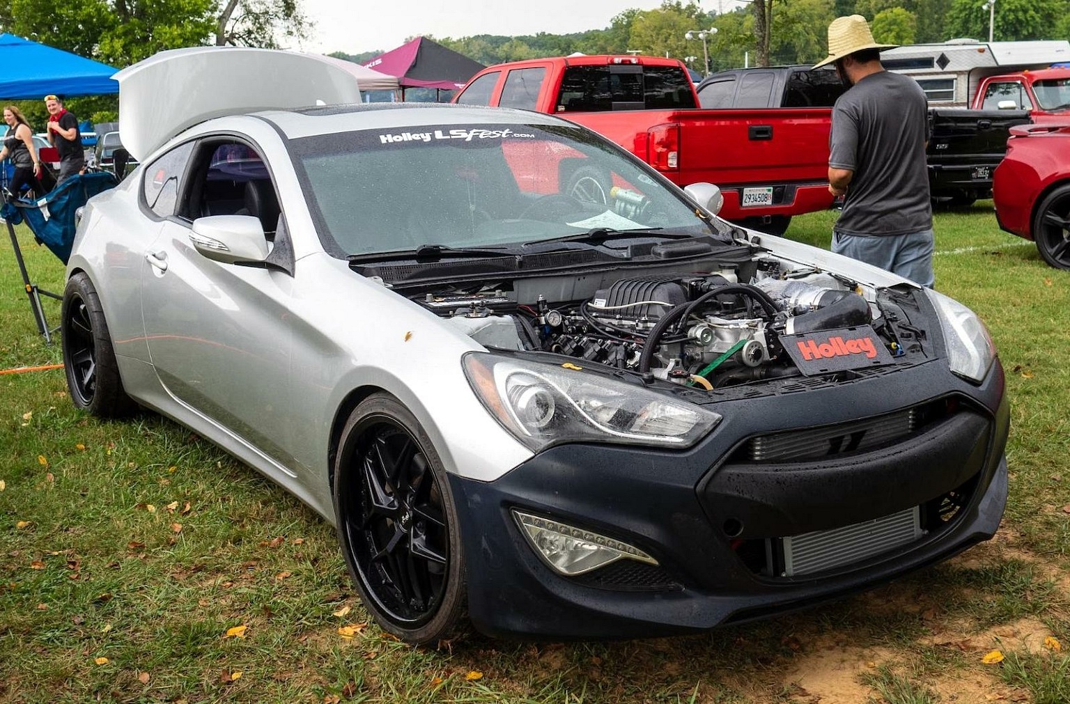 The Wildest V8 Swaps at LS Fest East From Lambos To Postal Trucks