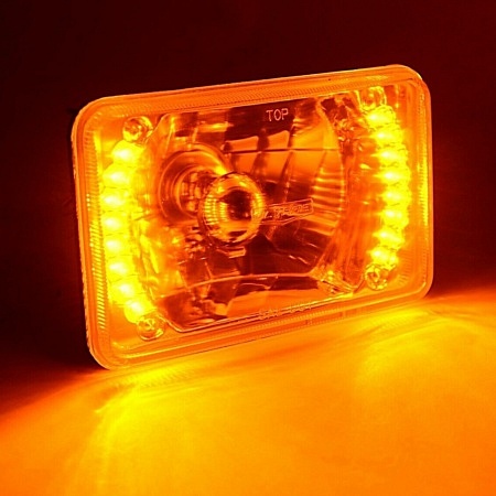 rectangular halo headlights