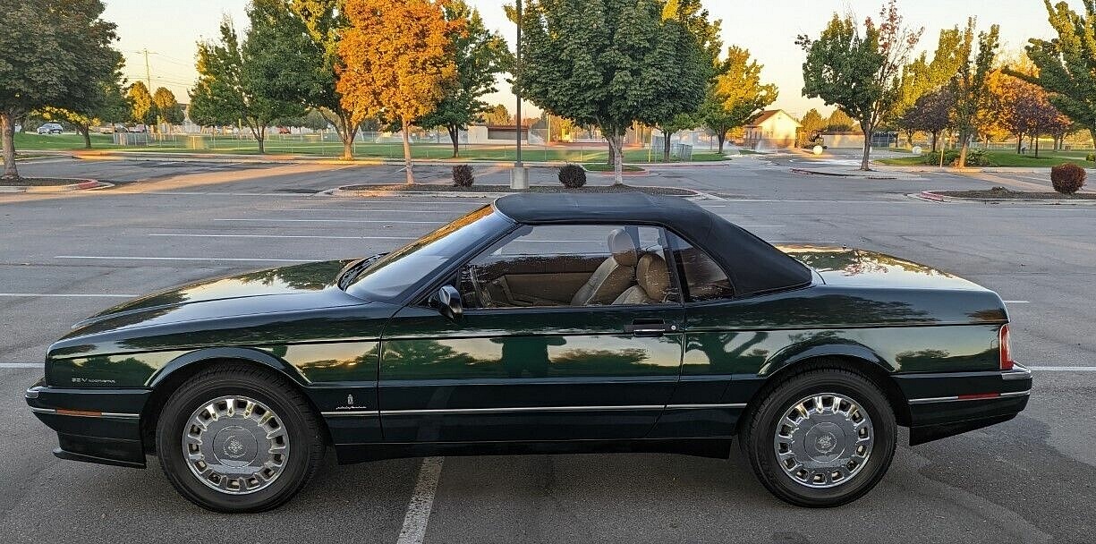 Cadillac Allanté left side with top up